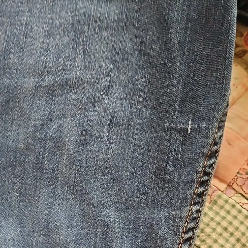 Hollister Mid Rise Super Skinny Blue Denim Jeans - Picture 9 of 10
